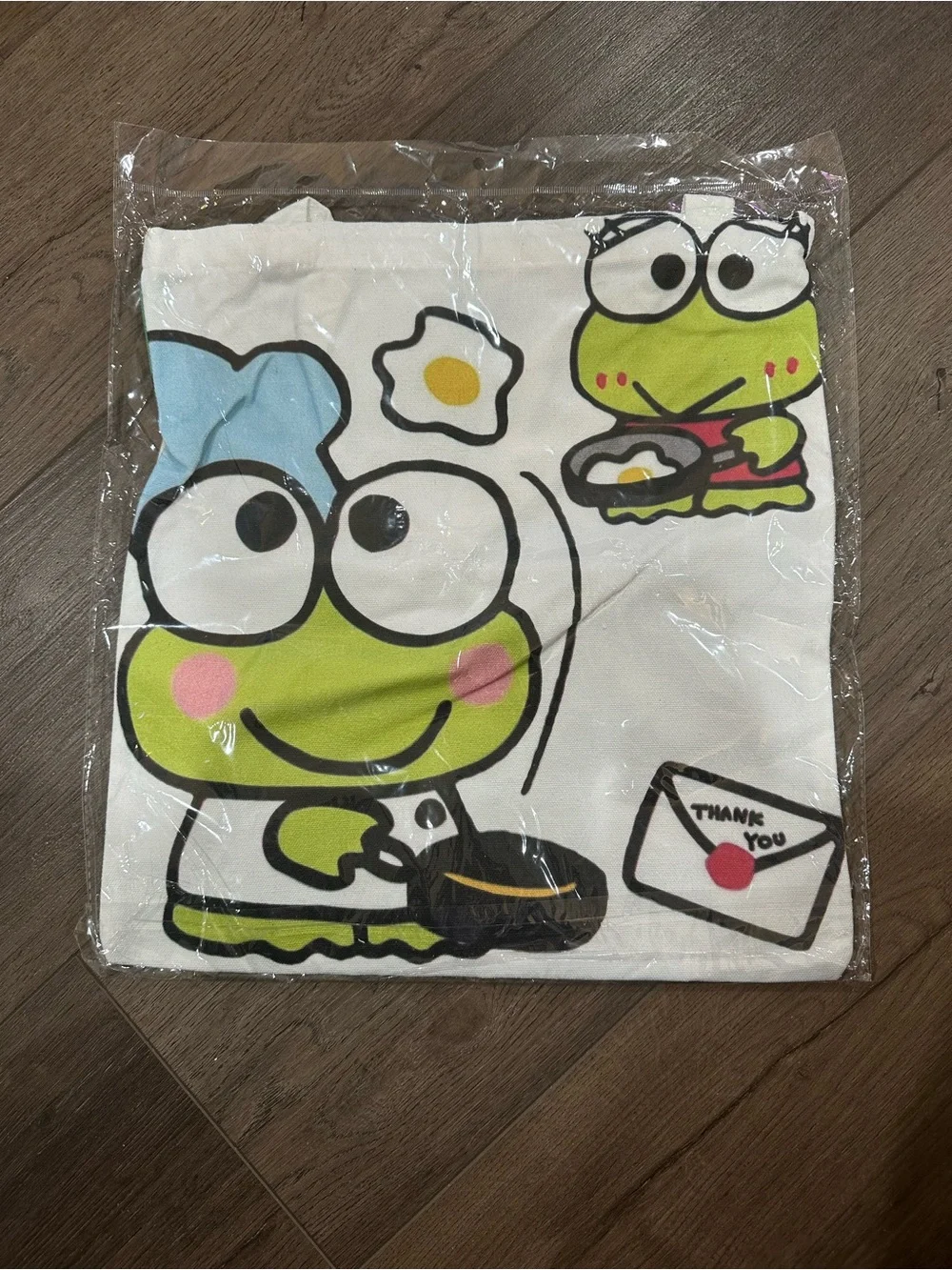 Kerroppi Double Sided Different Illustrations Canvas Tote Bag